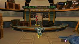 une photo d'Ã©cran de Ratchet et Clank sur Sony Playstation 2